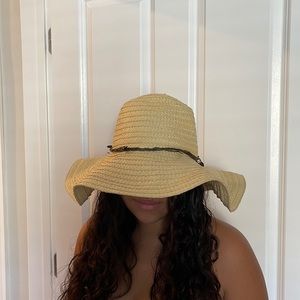 Gap straw beach hat